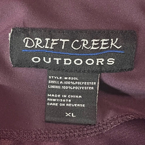 Plum Alaska Railroad Zip up Hoodie - Picture 9 of 10